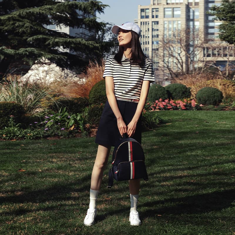 Рюкзак Tommy Hilfiger Полиамид Рюкзак Женский Темно-Синий - изображение 5