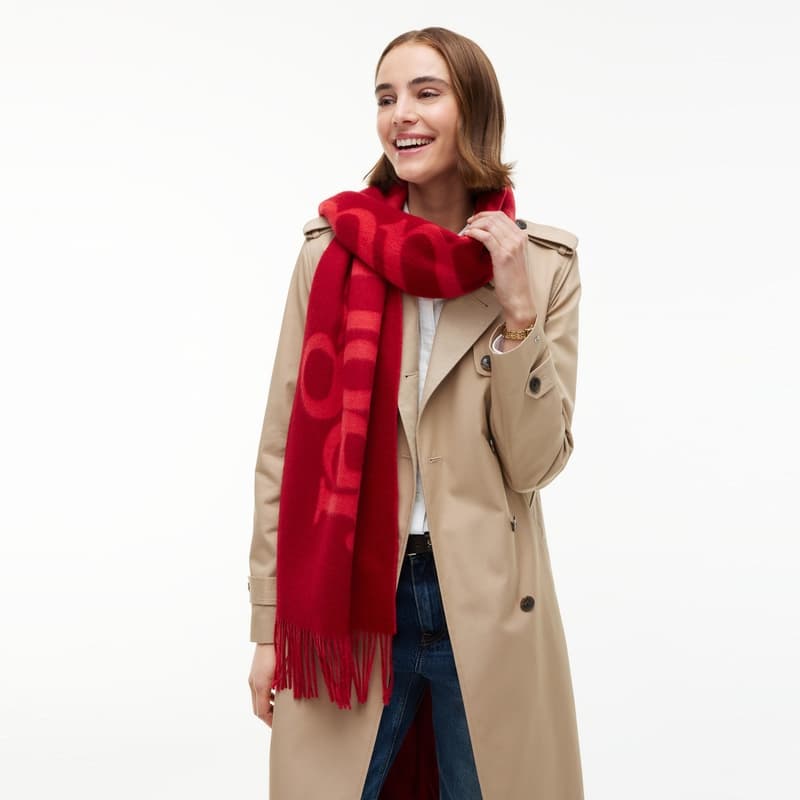 Шарф Tommy Hilfiger Sheep Wool Knit Платки Женские - изображение 3
