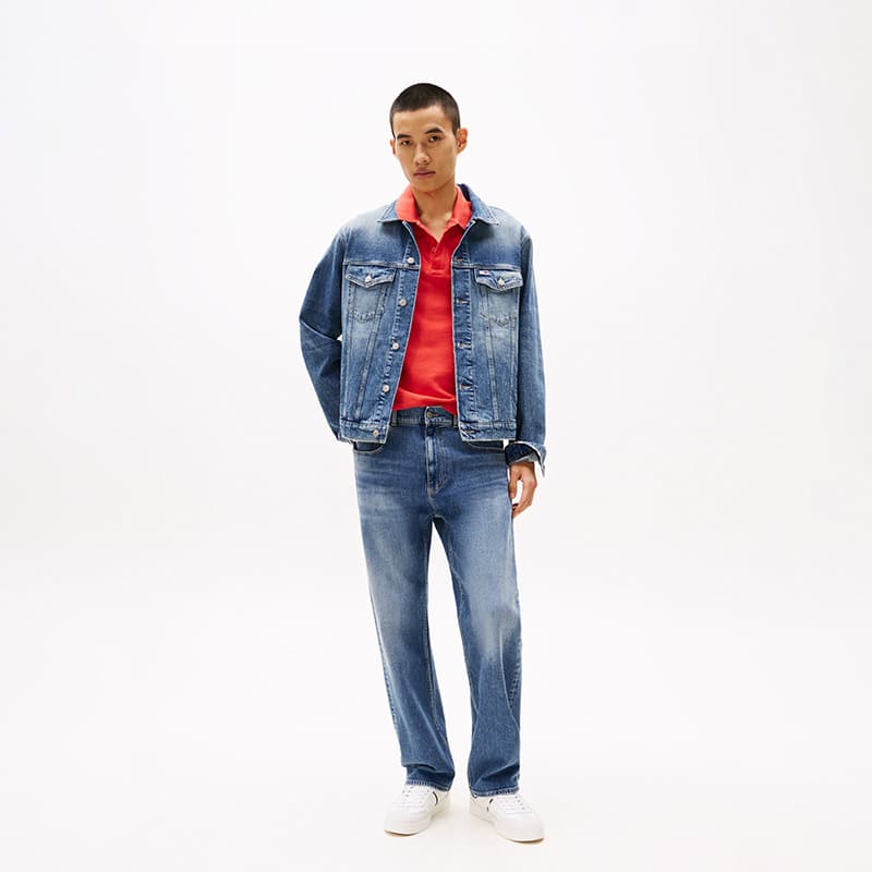 Штаны Tommy Hilfiger Джинсовый Синий 1A5 Мужские Джинсы - изображение 5