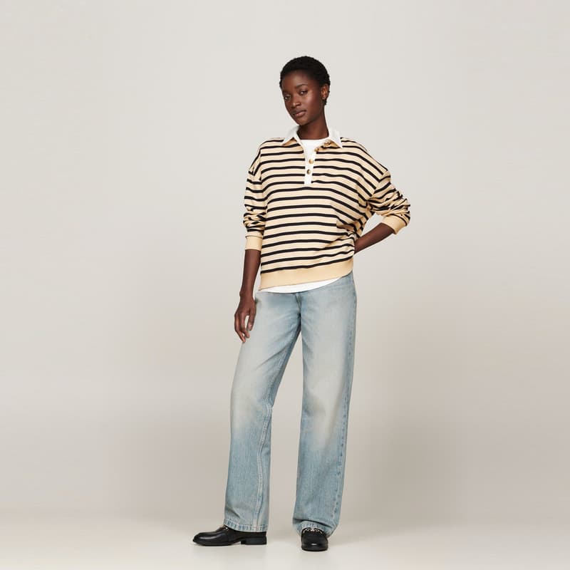 Худи Tommy Hilfiger Толстовка женская полосы - изображение 5