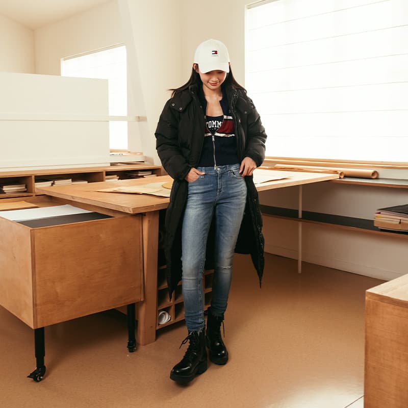 Пуховик Tommy Hilfiger Пуховик Женские Черный - изображение 6