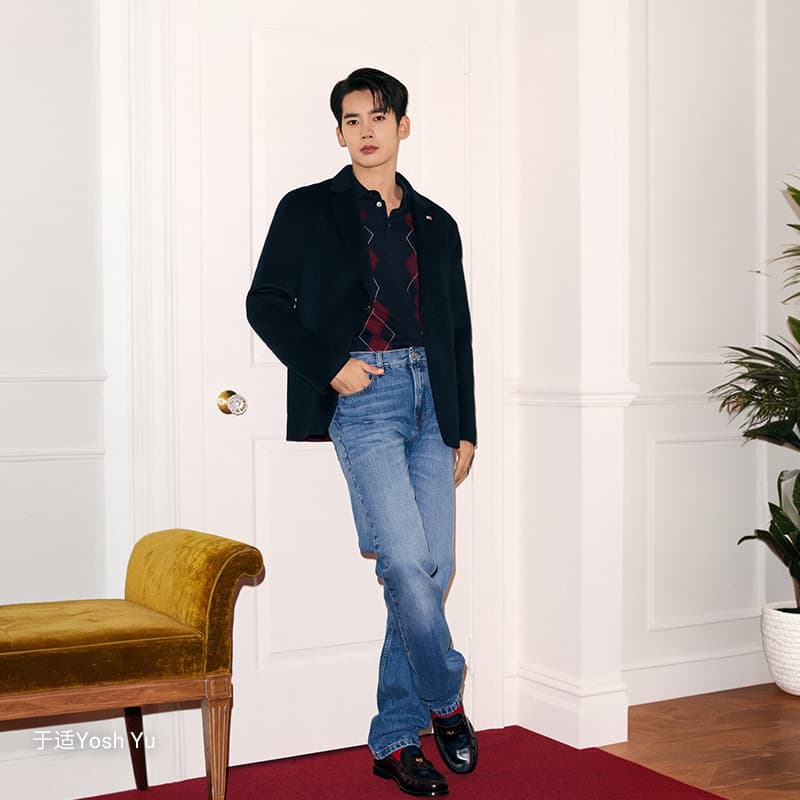 Штаны Tommy Hilfiger Джинсовый Синий 1BC Мужские Джинсы - изображение 4