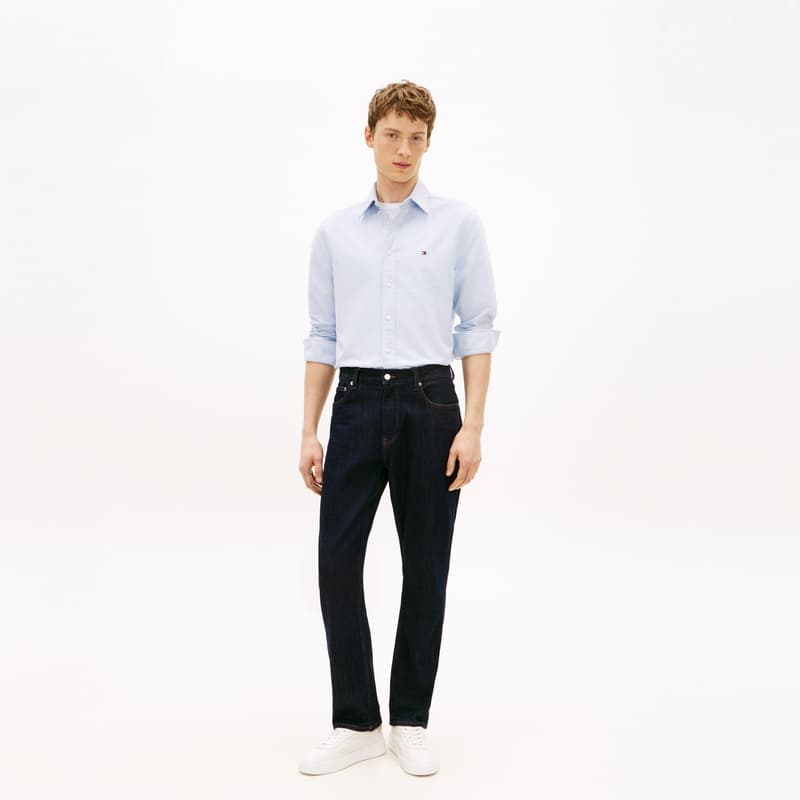 Штаны Tommy Hilfiger Джинсовый Синий 1AQ Мужские Джинсы - изображение 5