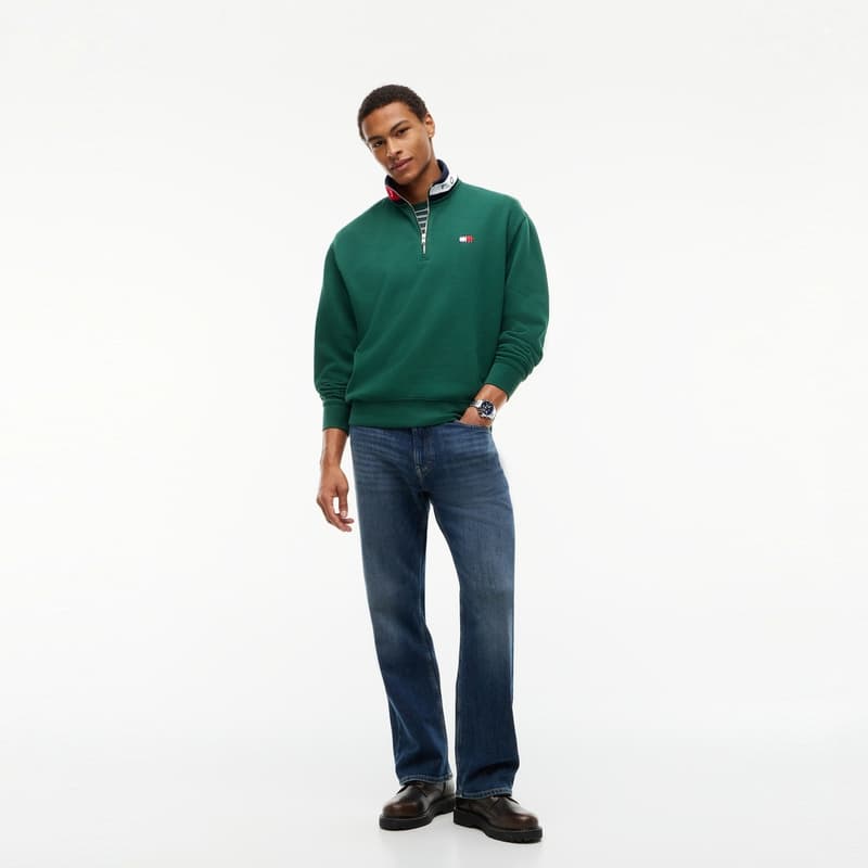 Худи Tommy Hilfiger Зеленый MBM Мужские Толстовки - изображение 8