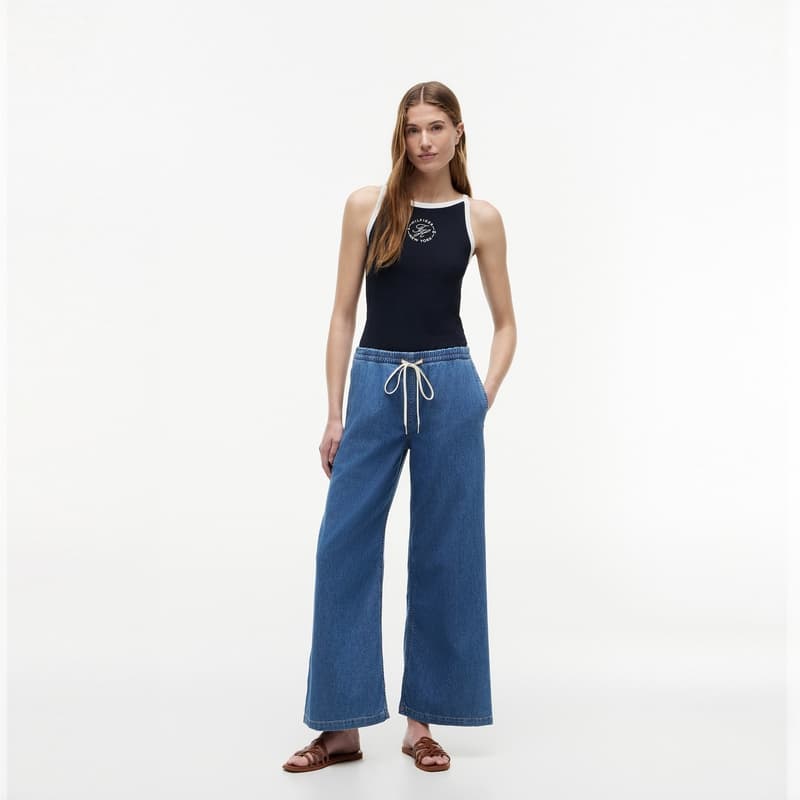 Джинсы Tommy Hilfiger Джинсовый Синий 1A5 Женские Джинсы - изображение 5