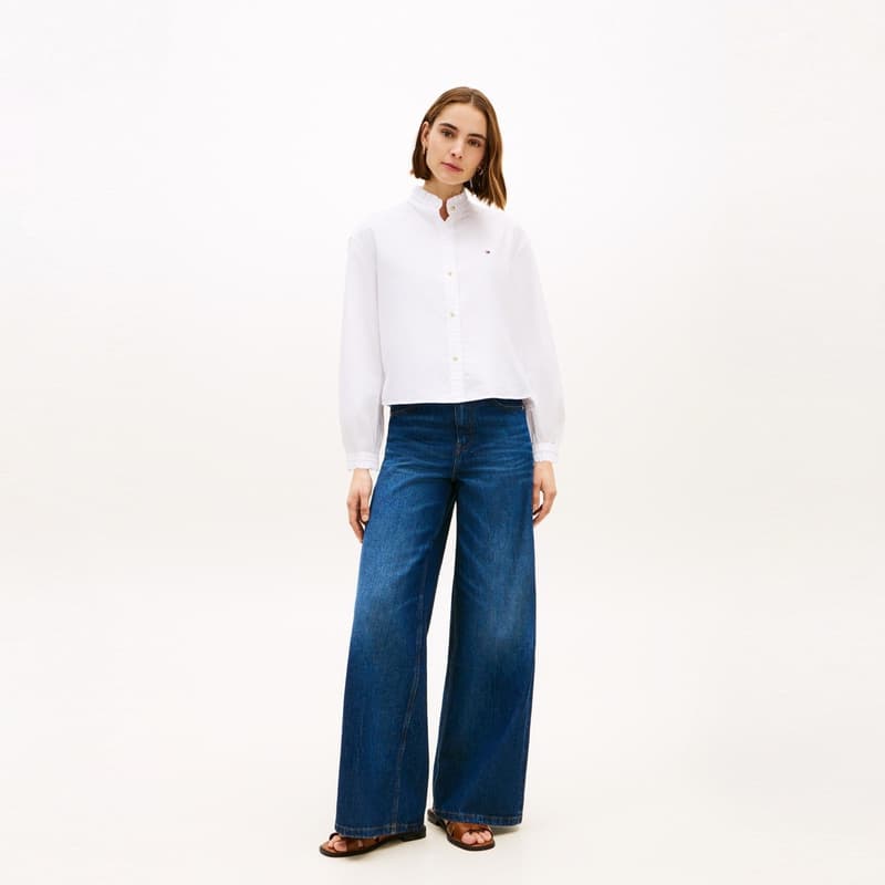 Блузка Tommy Hilfiger Белый YCF Женские Рубашки - изображение 3