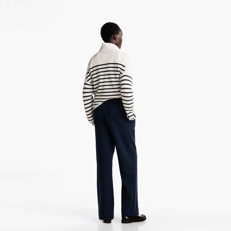 Штаны Tommy Hilfiger Повседневные Брюки Женские Темно-Синие - изображение 4