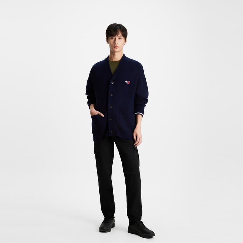 Tommy Hilfiger Трикотаж Мужской Темно-синий - изображение 5
