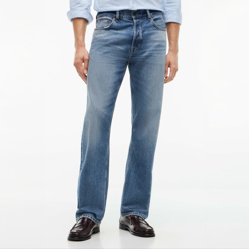 Штаны Tommy Hilfiger Джинсовый Синий 1AC Мужские Джинсы - изображение 3