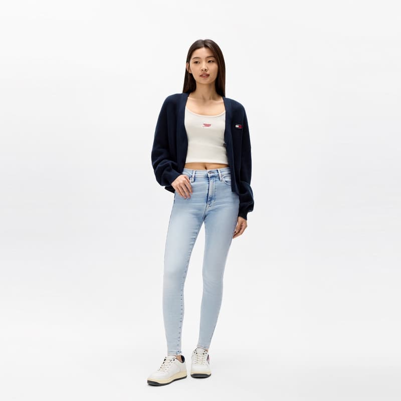 Джинсы Tommy Hilfiger Джинсы Женские Синие 1AB - изображение 7