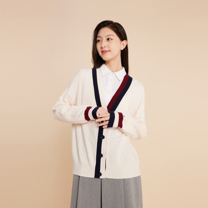 Кофта Tommy Hilfiger Трикотаж Женские Экрю - изображение 3