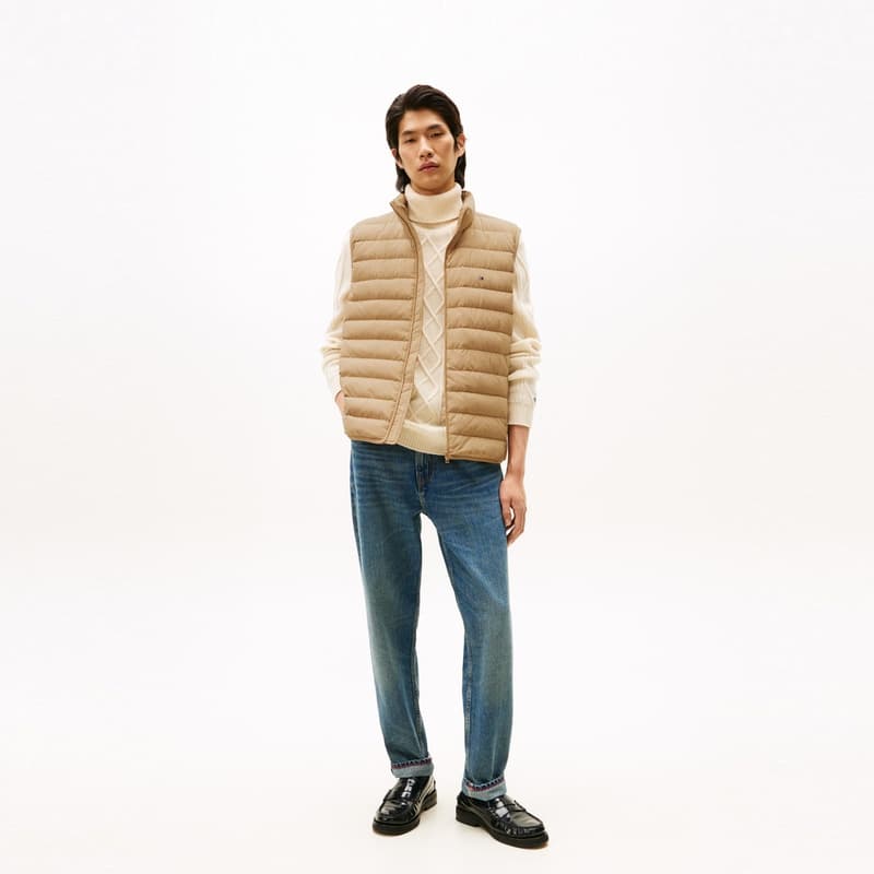Куртка Tommy Hilfiger Мужские пуховые жилеты - изображение 7