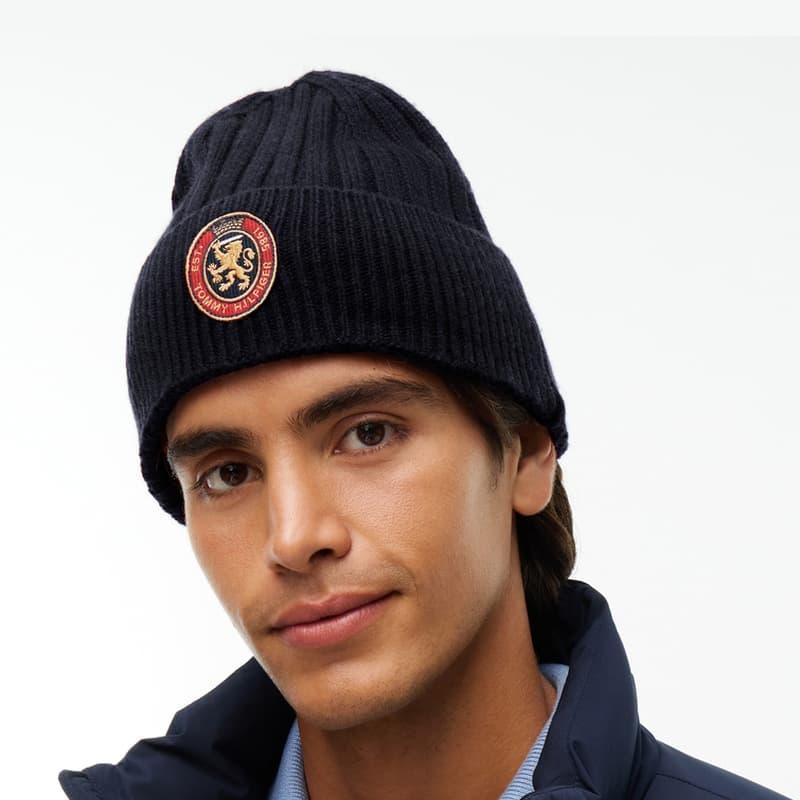 Шапка Tommy Hilfiger Мужские шапки из овечьей шерсти шерсти - изображение 5