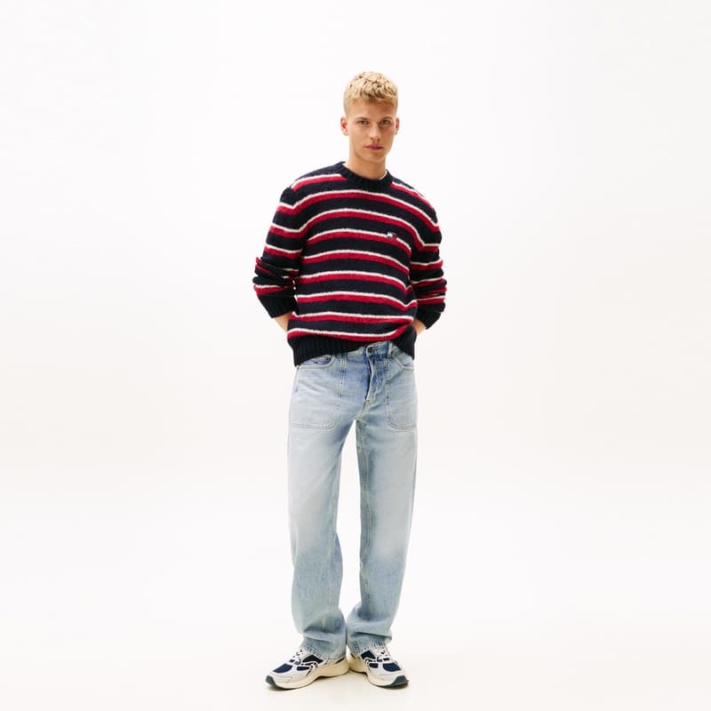 Штаны Tommy Hilfiger Джинсовый Синий 1AB Мужские Джинсы - изображение 8