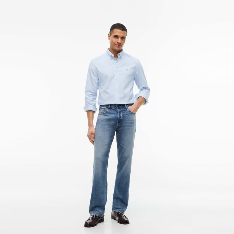 Штаны Tommy Hilfiger Джинсовый Синий 1AC Мужские Джинсы - изображение 5