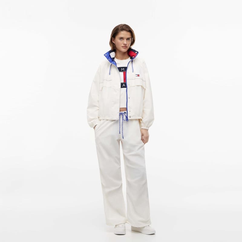 Куртка Tommy Hilfiger Ecru YBH Женские Куртки - изображение 6