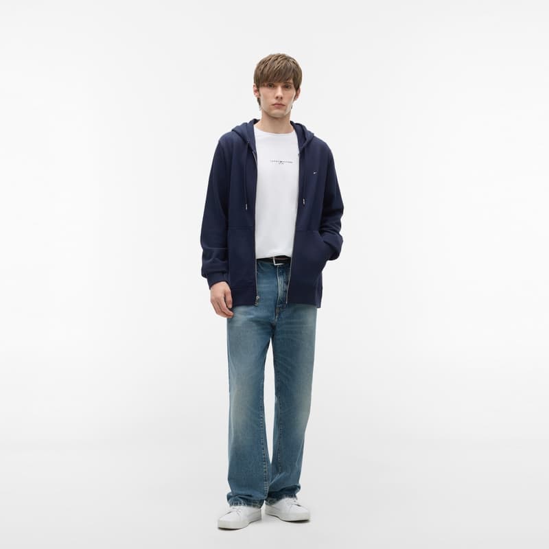 Кофта Tommy Hilfiger Темно-синий FAP Мужские Свитшоты - изображение 5