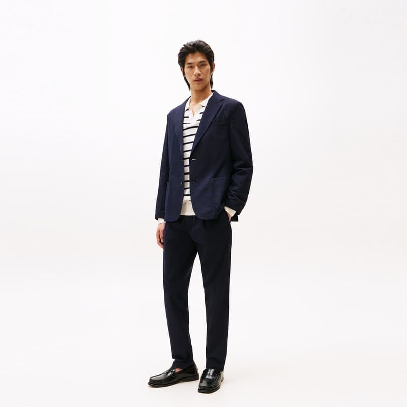 Пиджак Tommy Hilfiger Бизнес-костюм мужской темно-синий - изображение 5