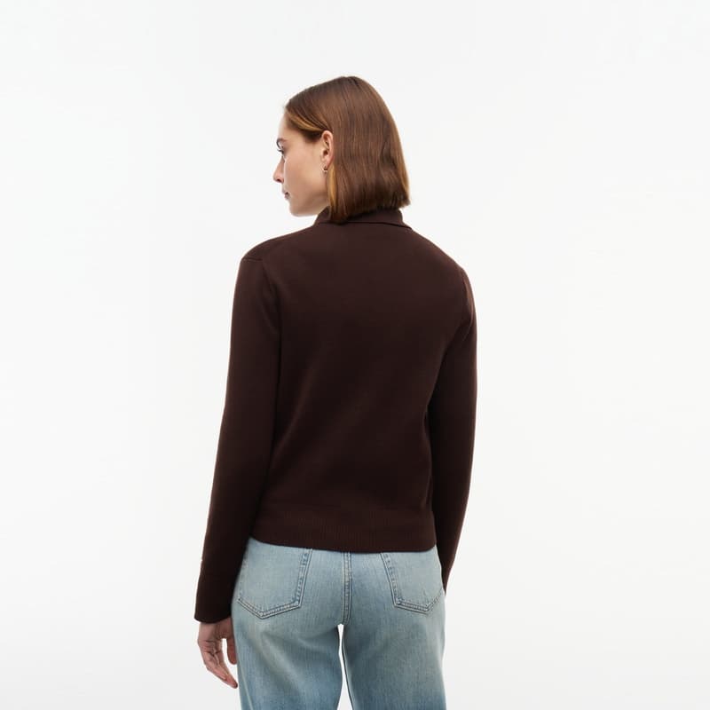 Кофта Tommy Hilfiger Темно-коричневый HJT Женская Трикотажная - изображение 4