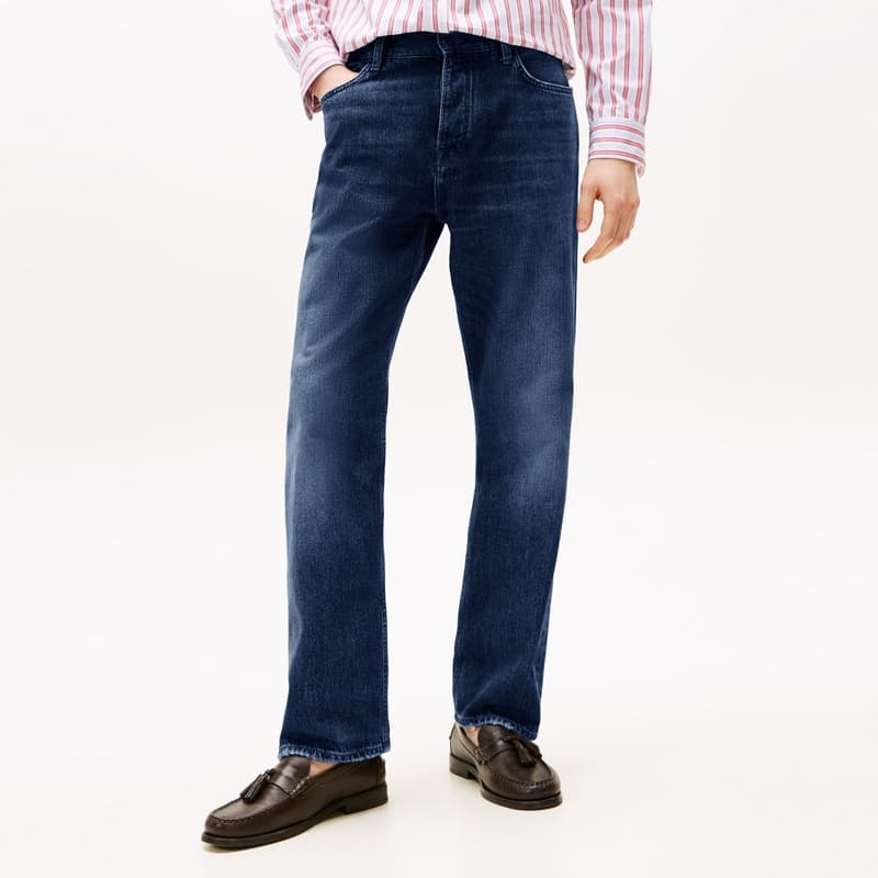 Штаны Tommy Hilfiger Джинсовый Синий 1BM Мужские Джинсы - изображение 6