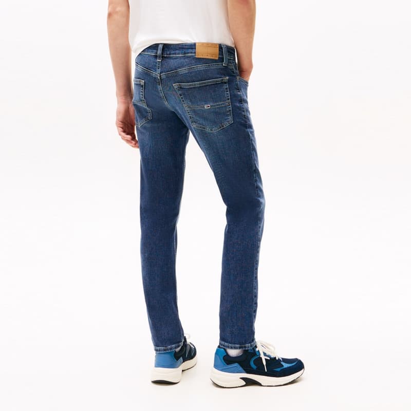Штаны Tommy Hilfiger Джинсовый Синий 1A5 Мужские Джинсы - изображение 4