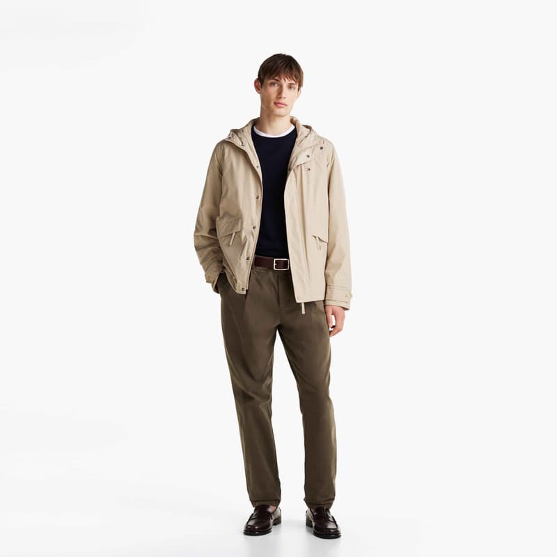 Зимняя куртка пуховик Tommy Hilfiger Хлопковый пуховик мужской - изображение 5