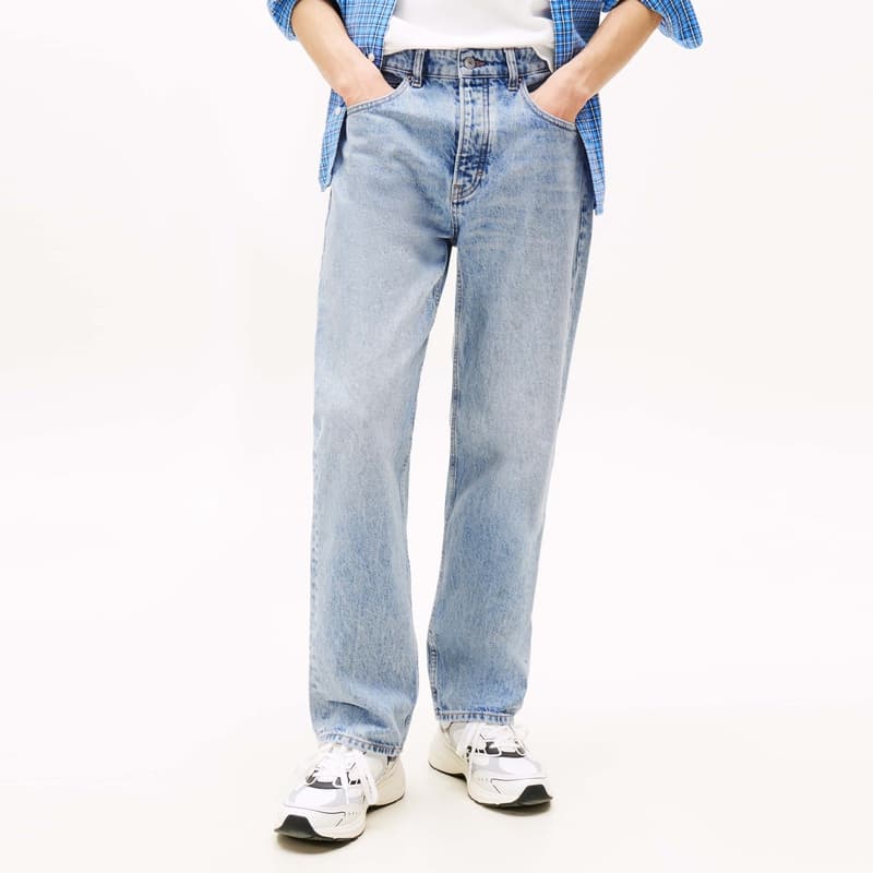 Штаны Tommy Hilfiger Джинсовый Синий 1A5 Мужские Джинсы - изображение 4