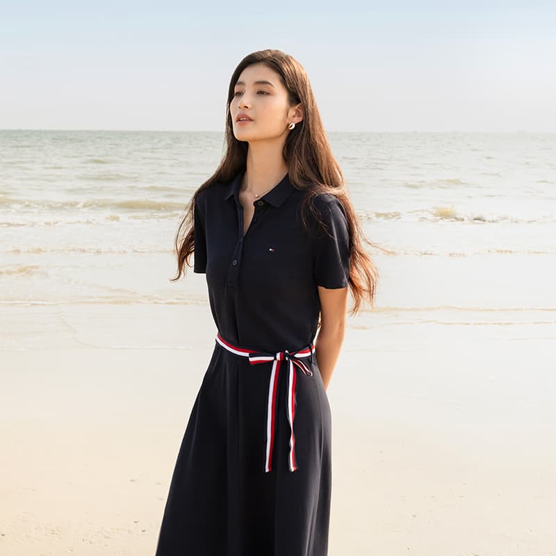 Платье Tommy Hilfiger Платье с короткими рукавами Женское - изображение 4