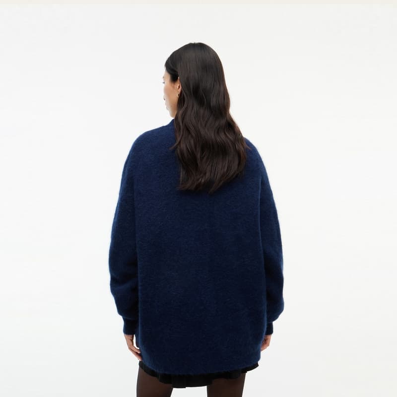 Кофта Tommy Hilfiger Темно-синий C1G Женская Трикотажная - изображение 4