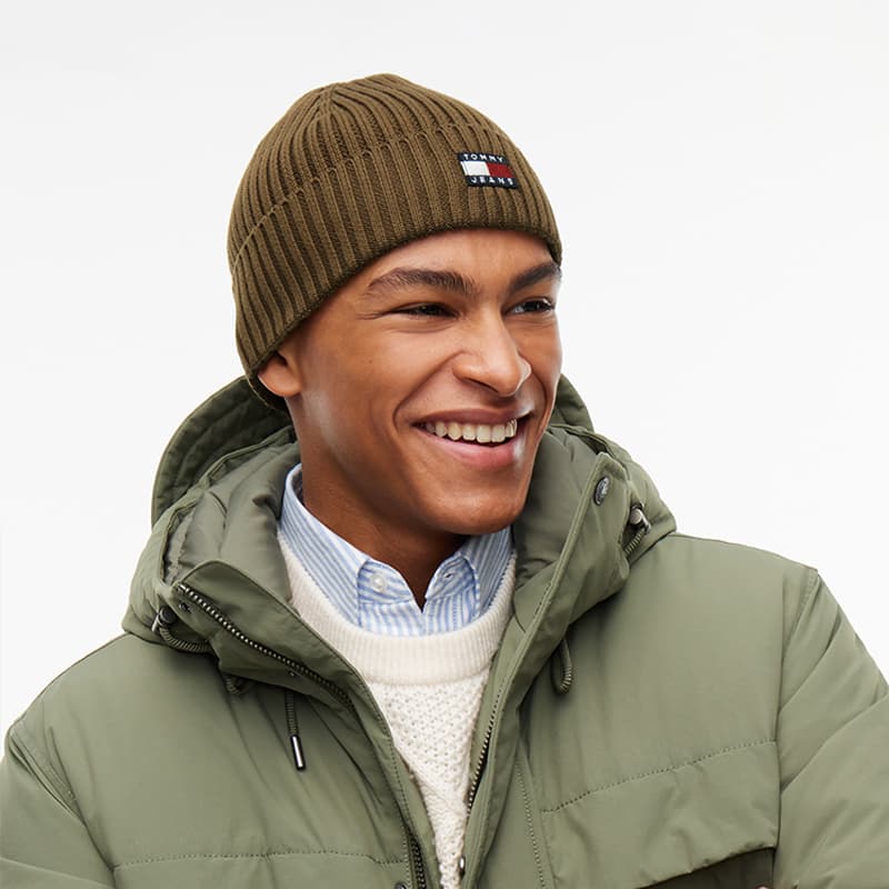 Шапка Tommy Hilfiger Хлопок Шапки-бини Унисекс - изображение 3