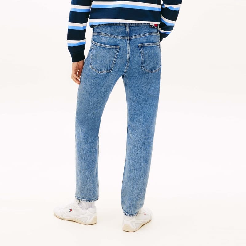 Штаны Tommy Hilfiger Джинсовый Синий 1A5 Мужские Джинсы - изображение 4