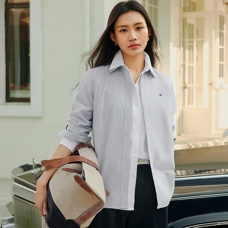 Блузка Tommy Hilfiger Женские Рубашки - изображение 3