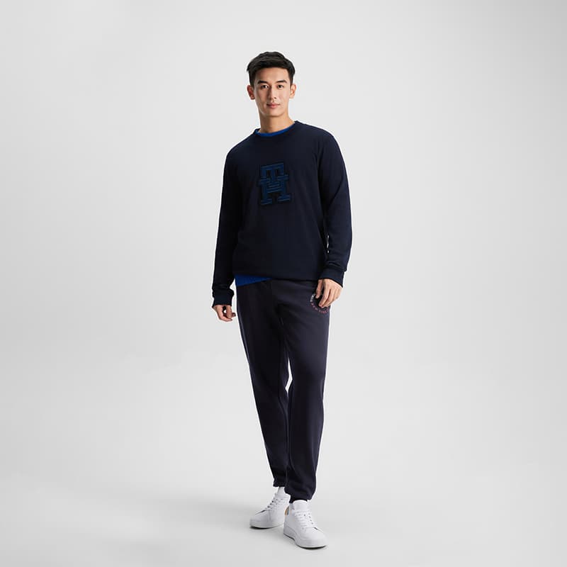 Штаны Tommy Hilfiger Вязаные спортивные брюки мужские - изображение 5