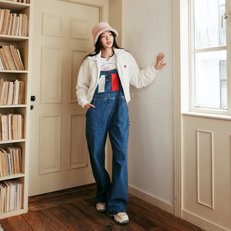 Куртка Пальто из бархата Tommy Hilfiger для женщин - изображение 4