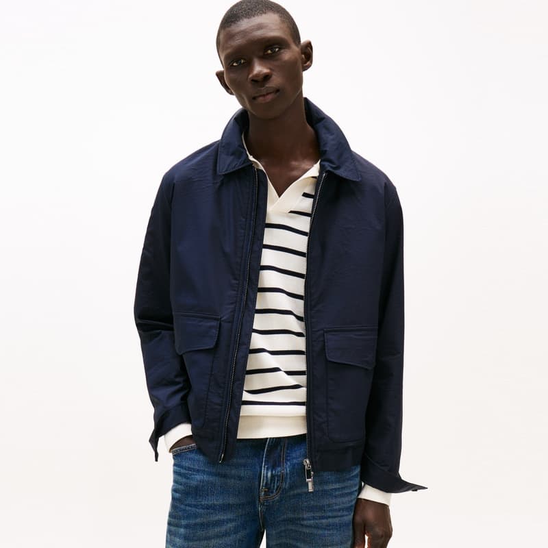 Куртка Tommy Hilfiger Куртка Мужская Темно-Синяя DW5 - изображение 3