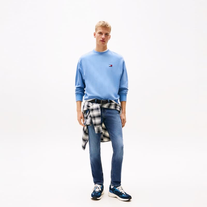Штаны Tommy Hilfiger Джинсовый Синий 1A5 Мужские Джинсы - изображение 5