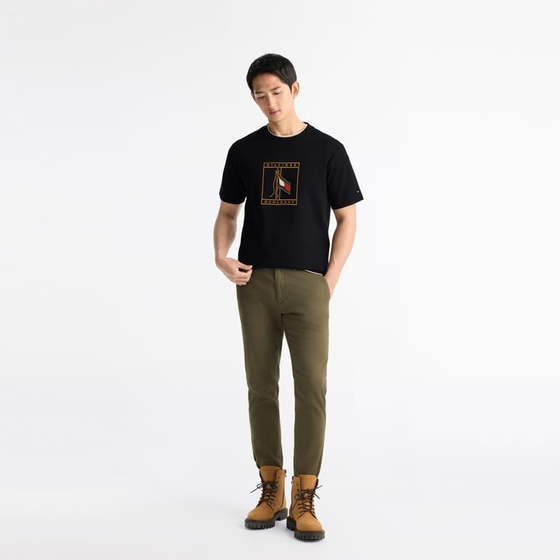 Футболка Tommy Hilfiger Мужские T-рубашки - изображение 5
