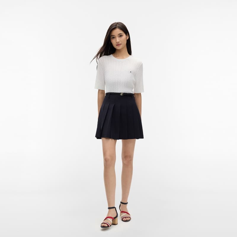 Кардиган Tommy Hilfiger Белый YBL Женские Свитера - изображение 4