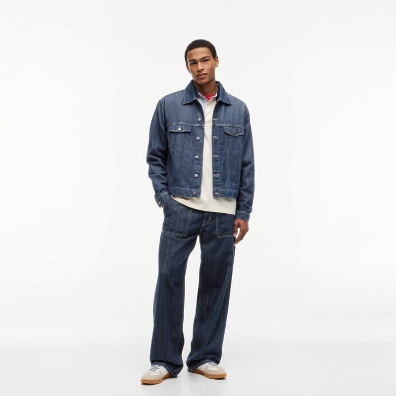Штаны Tommy Hilfiger Темно-дженговый синий 1BK Мужские джинсы - изображение 5