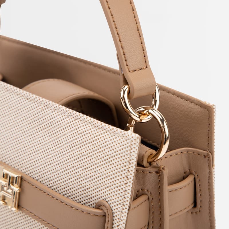 Сумка Tommy Hilfiger Сумка из искусственной кожи женский светло-хаки - изображение 6