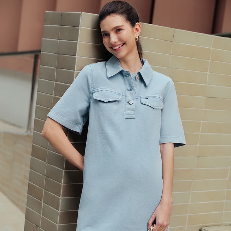 Платье Tommy Hilfiger Платье с короткими рукавами Женское - изображение 4