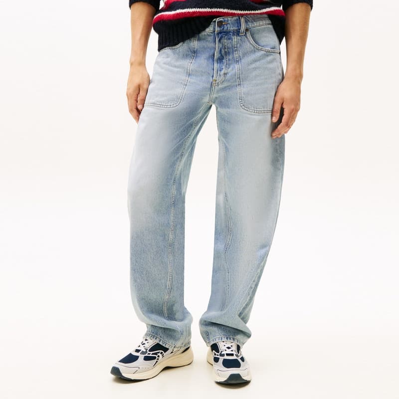 Штаны Tommy Hilfiger Джинсовый Синий 1AB Мужские Джинсы - изображение 6