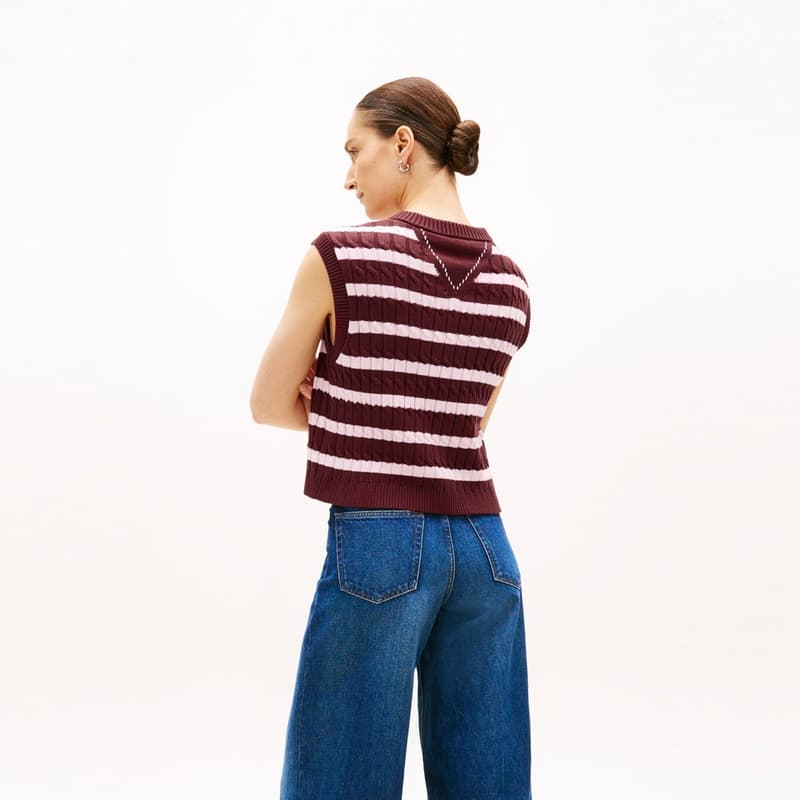 Майка Tommy Hilfiger Коричневые Женские Майки - изображение 4