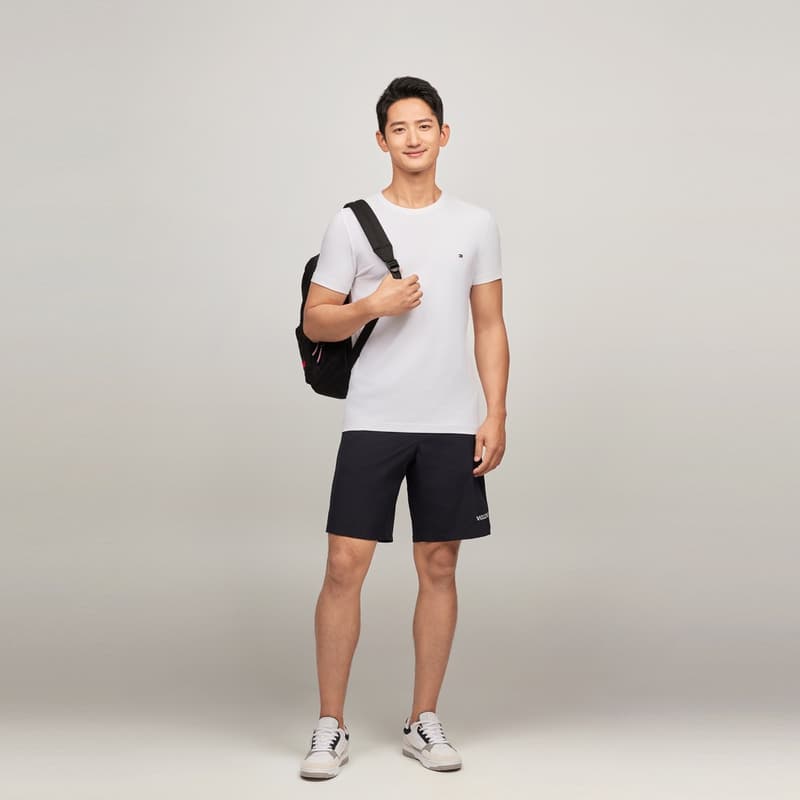 Футболка Tommy Hilfiger Мужские T-рубашки - изображение 11