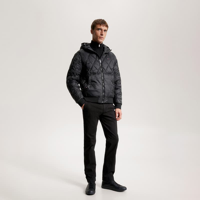 Куртка Tommy Hilfiger Quilted Hooded Jacket - изображение 5