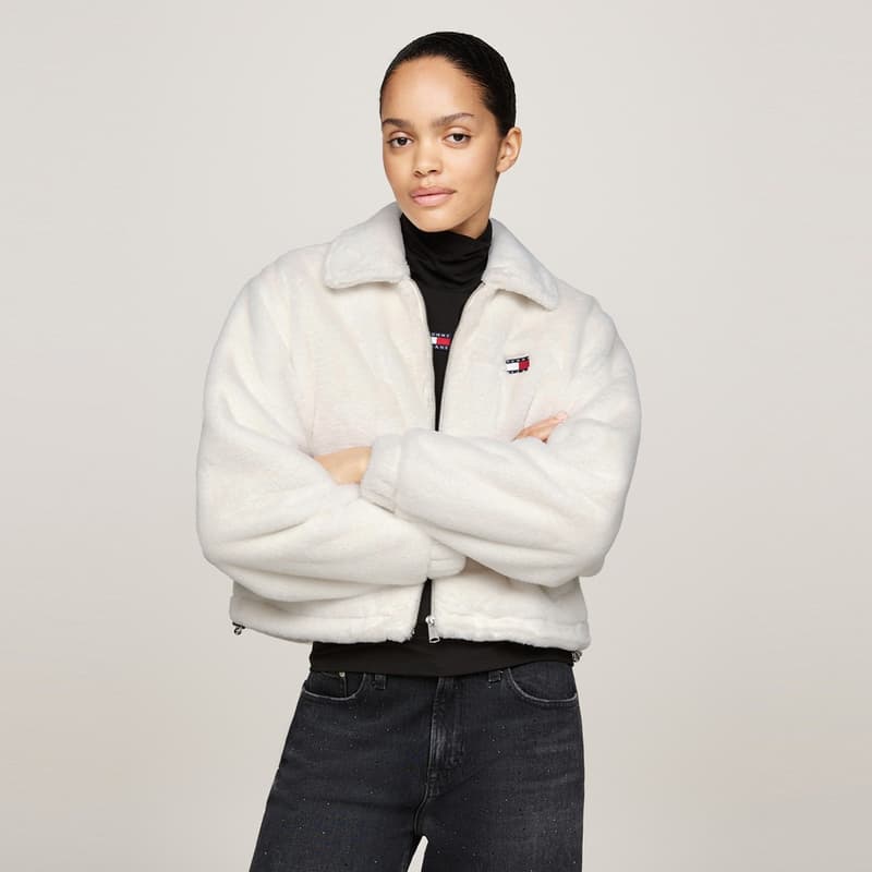 Куртка Пальто из бархата Tommy Hilfiger для женщин - изображение 5