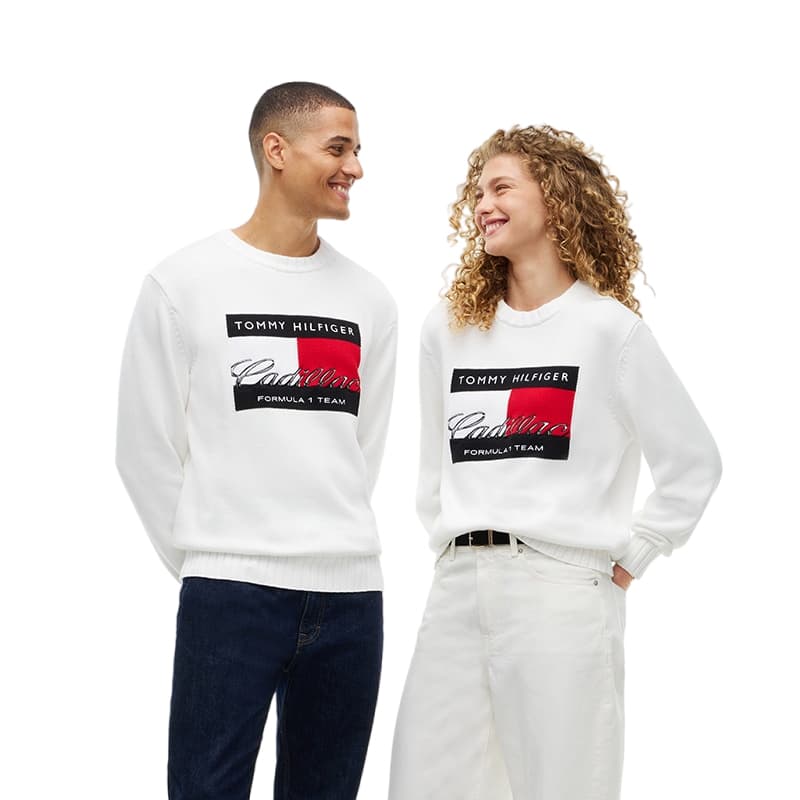 Кофта Tommy Hilfiger Белый YBR Мужской Свитеры - изображение 5