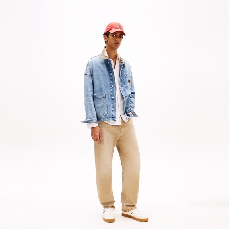 Куртка Tommy Hilfiger Куртки и Пальто Мужской Джинсовый Синий 1AB - изображение 5