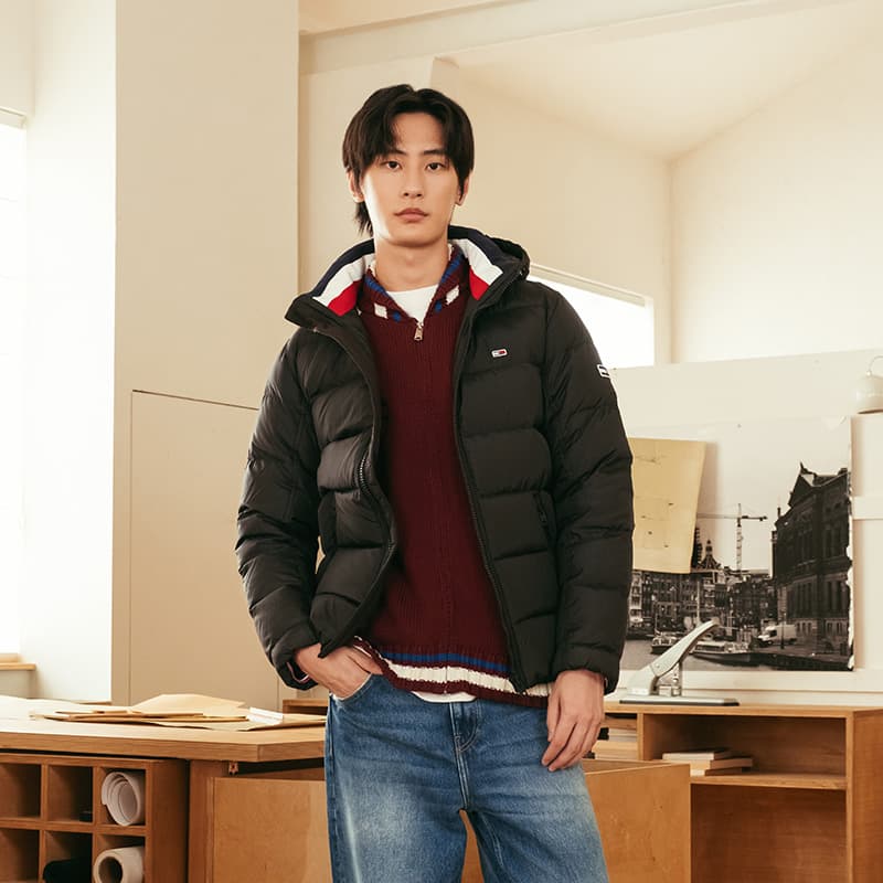 Зимняя куртка Tommy Hilfiger Мужской пуховик - изображение 4
