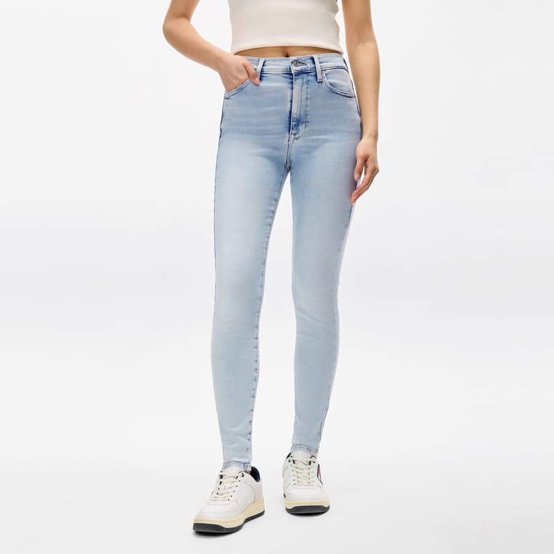 Джинсы Tommy Hilfiger Джинсы Женские Синие 1AB - изображение 5